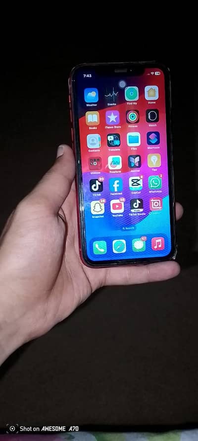 Apple iPhone XR 64GB non PTA with Charging Cable. . Face Id Ook Ha . . . Ic