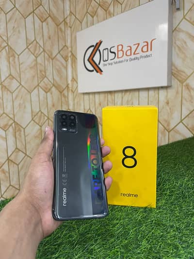 Realme 8 8gb Ram 128gb Storage with Box