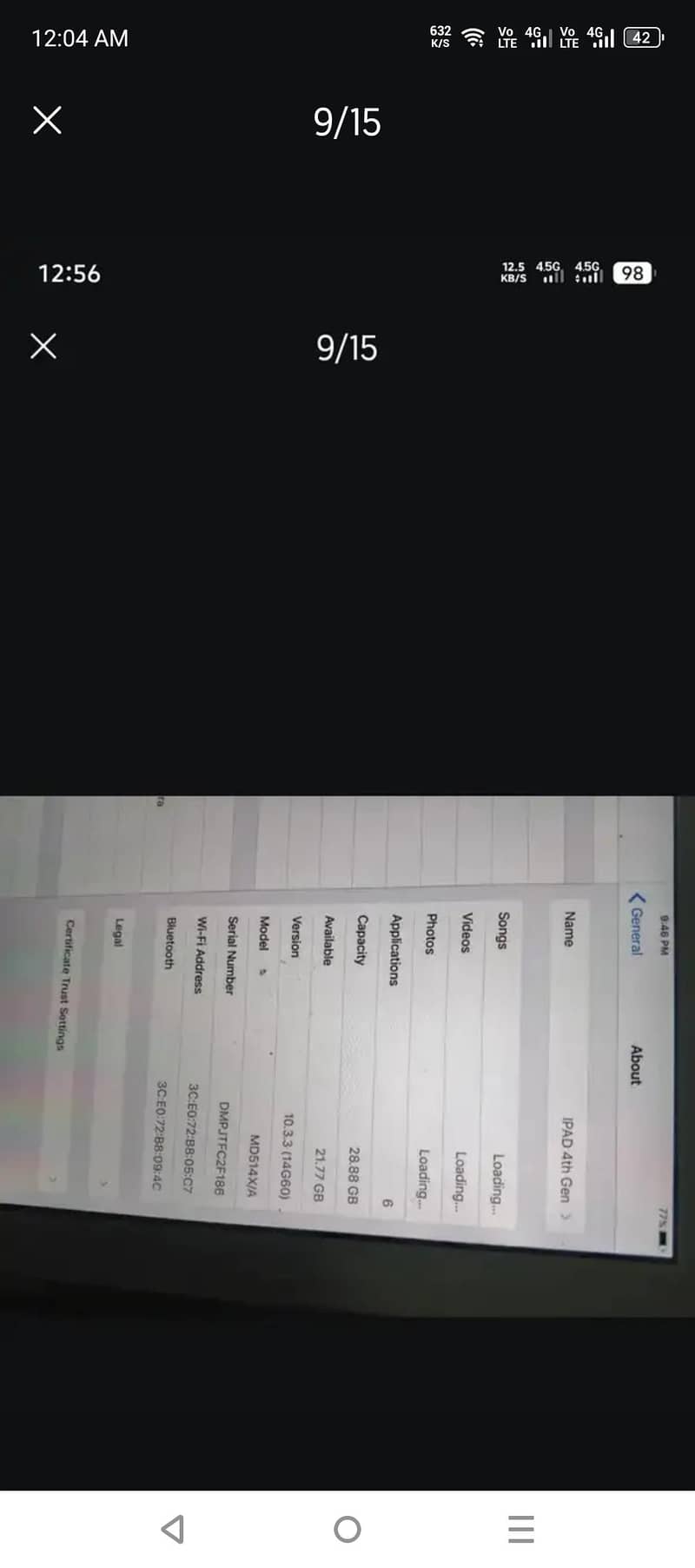 IPAD 4TH GENERATION 8