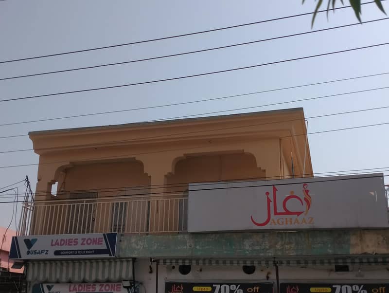 فرسٹ فلور پر کمرشل شاپس کرائے کے لیے دستیاب ہیں۔ 8