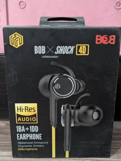 THiNKWAY TONE BOB SHOCK 4D Dual-Mic Earphones