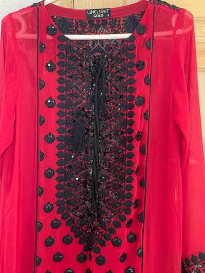 Limelight stitched Dupatta Shirt used