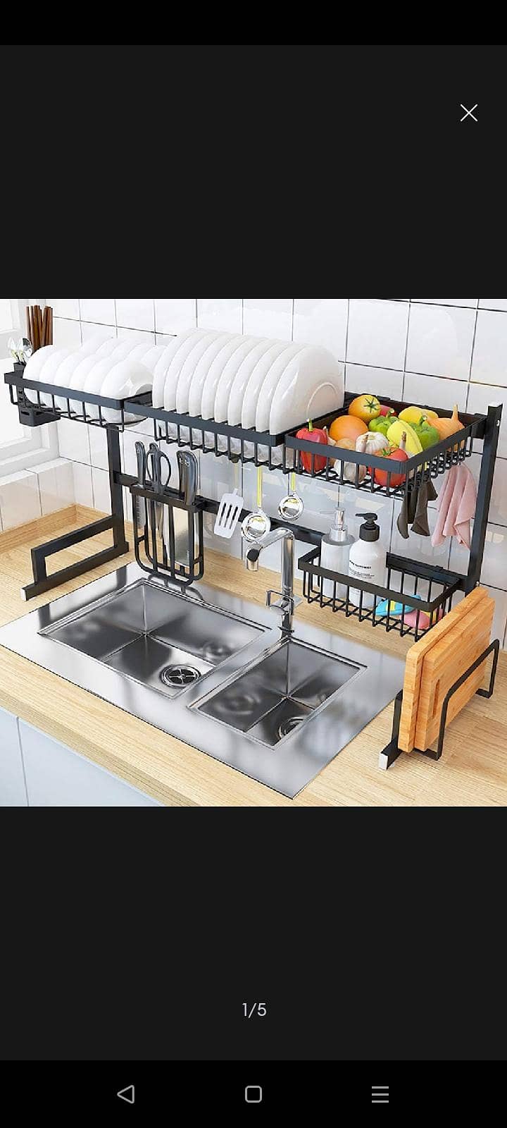 Metal wall mounted shelfs 6