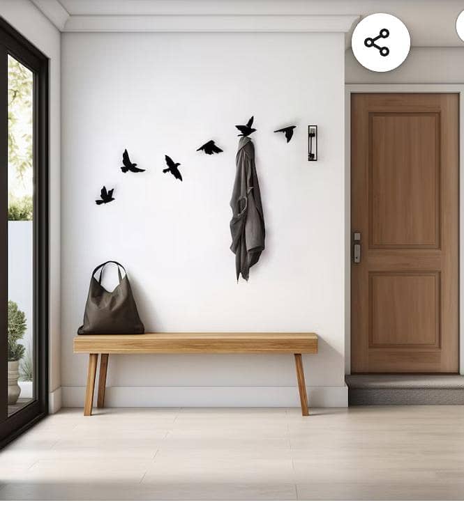 Metal wall mounted shelfs 10