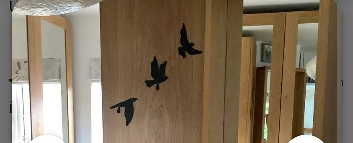 Metal wall mounted shelfs 11