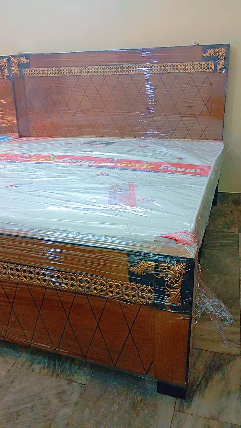 New  double bed without side tabless 2