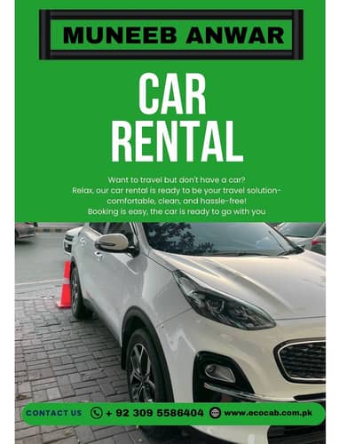 Self Drive Rent A Car in Lahore - Kia-City-Civic- for Wedding, Events
