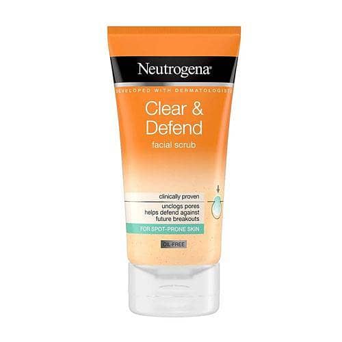 Neutrogena Clear & Defend Facial Scrub 150ml in Pakistan