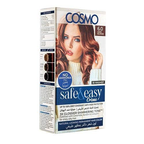 Cosmo No Ammo-nia Permanent Hair Color 6.0 Dark Blonde in pakistan