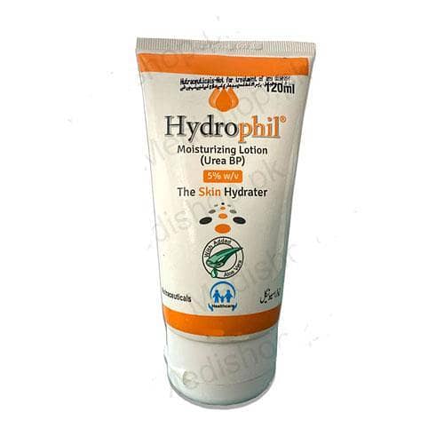 Hydrophil Moisturizing Lotion 120ml - Urea BP 5% - ATCO Health Care
