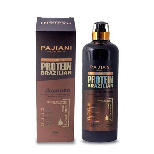 Pajiani 1000ml Moisturizing Protein Brazilian Shampoo Available in Pakistan
