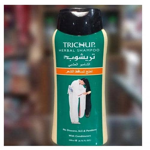 Tri-chup Herbal Shampoo for Hair Fall Control - 200ml - Original