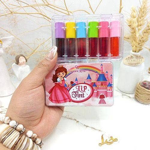 Qoiden Rose QR Doll Lip Tint Set - 6 Pieces