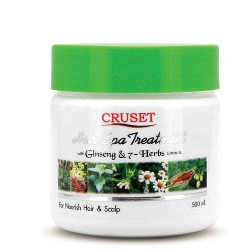 Cruset Gin-seng 7 Herbs Hair Spa Treatment 500ml - Available in Pakistan