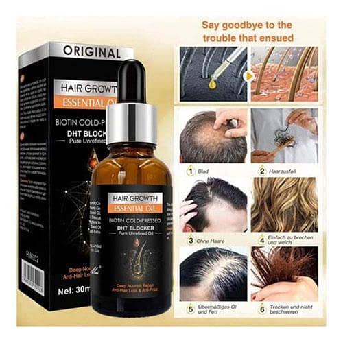 Pei Mei Ginger Hair Growth Oil - Scalp Care and Anti Hair Loss Serum, 30ml