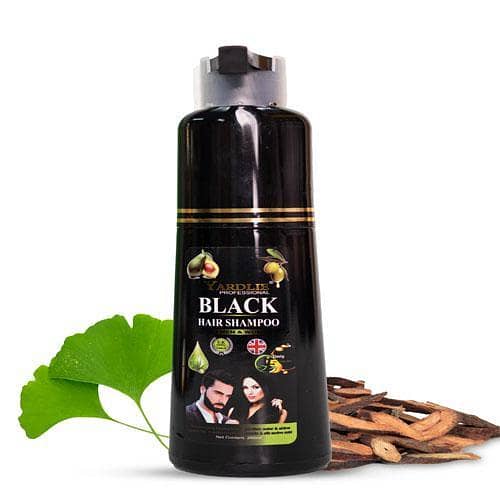 Yardlie Natural Black Hair Color Shampoo UK Based Formula 200ml in pakistan