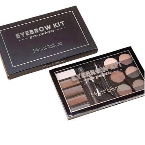Mocallure Eyebrow Kit with Pomade, Powder, Pencil, and Brushes for Ideal Brows in Pakistan