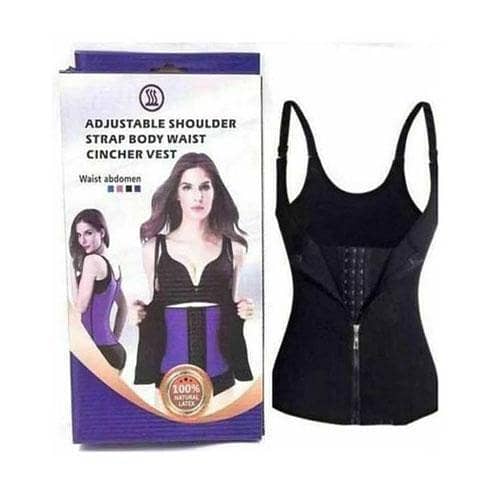 Adjustable Shoulder Strap Waist Cincher Vest for Women - Slimming Belt in Pakistan