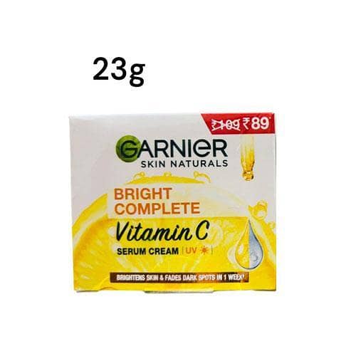 Garnier Bright Complete Vitamin C Serum Cream UV 23g in Pakistan
