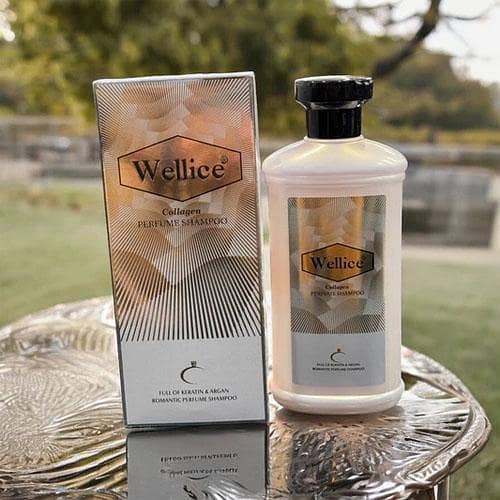 Well-ice Collagen Perfume Shampoo Available in Pakistan