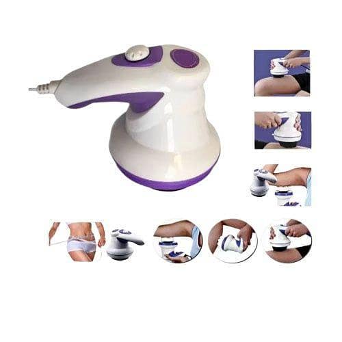 MANIPOL Electric Handheld Body Massager for Pain Relief and Blood Circulation, Portable for Multiple Body Areas