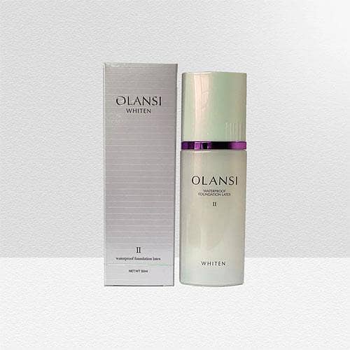 Olansi Whiten Waterproof Foundation Latex 50ml - Available in Pakistan