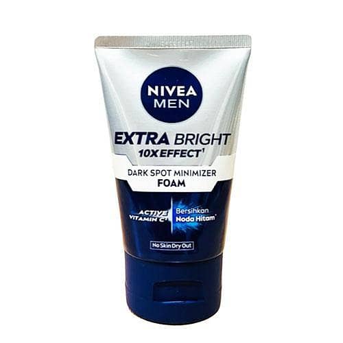 Nivea Men 10x Dark Spot Minimizer Foam, 100ml