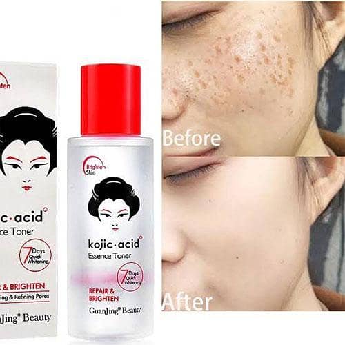 Kojic Toner Repair and Brigh-ten Esnce Anti Wrinkle Skin Whiting Moisturizing Refining Pores Serum 100ml in pakistan