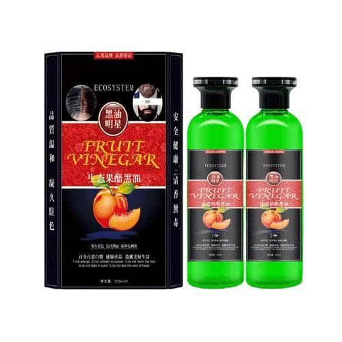 New Original Fruit Vinegar Black Hair Color Gel Kit Shengfa Each 250ml in pakistan