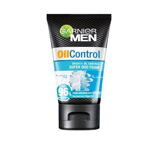 Garnier Men's Oil Control Super Duo Foam 100ml