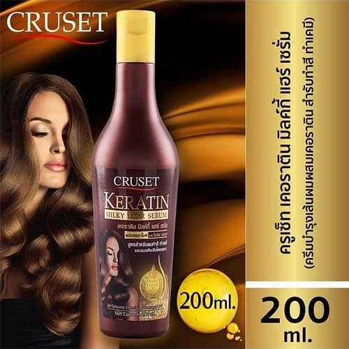 Cruset Keratin Milky Hair Serum 200ml in Pakistan