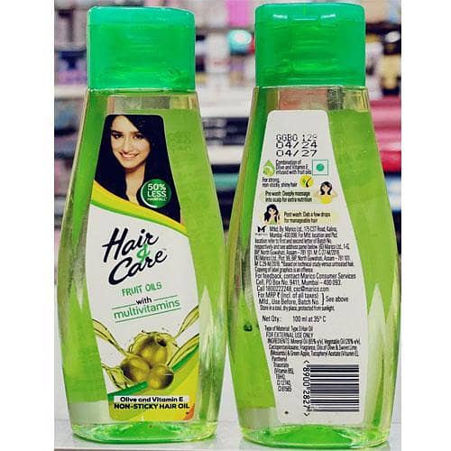 Hair&Care Fruit Oil with Multi-Vitamins - Non-Sticky Hair Oil, 100ml