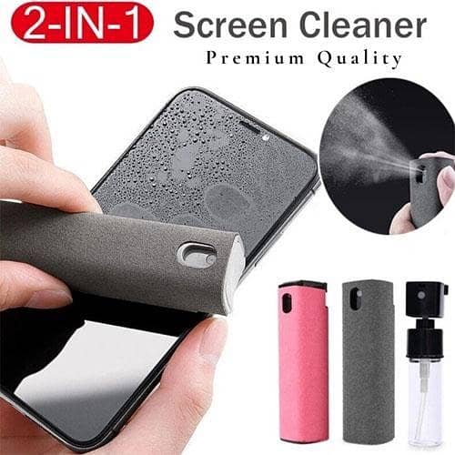 Portable Mobile Phone Screen Cleaner Spray for Touchscreens and Electronics