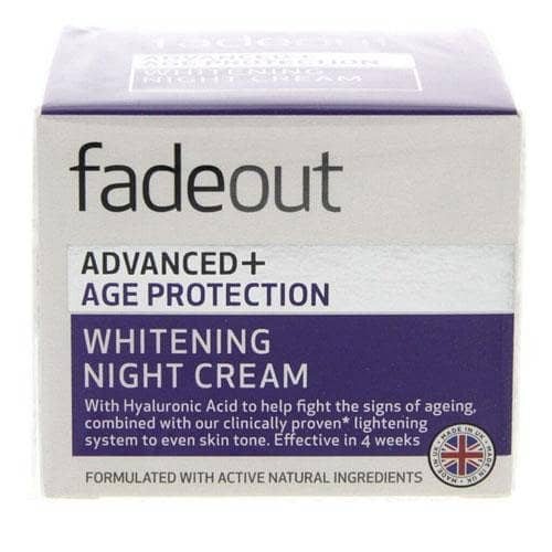 New Fade Out Advanced+ Age Protection Whiting Night Cream
