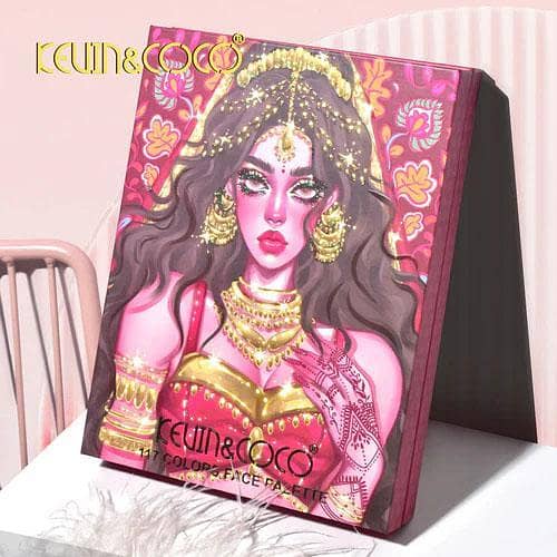 KEVIN&COCO Anna Belle 117-Color Eyeshadow Palette Available in Pakistan