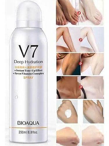 V7 Deep Hydration Spray Instant Whiting Sunscreen Spray 250ml in pakistan