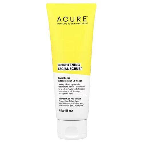 Acure Brightening Facial Scrub 118ml - Available in Pakistan