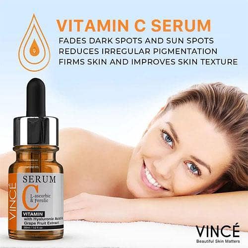 Vince Vitamin C Face Serum 30ml - Original and New in Pakistan