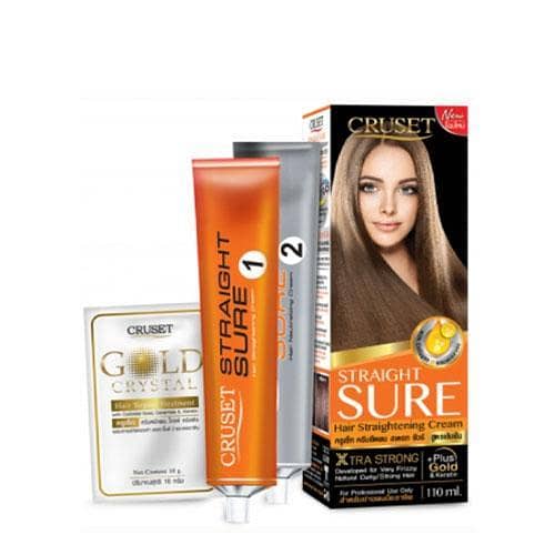 Cruset Straight Sure Hair Straightening Cream 110ml - Available in Pakistan