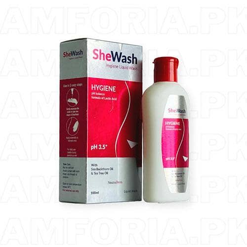 SheWash Hygiene Liquid Wash 100ml in pakistan