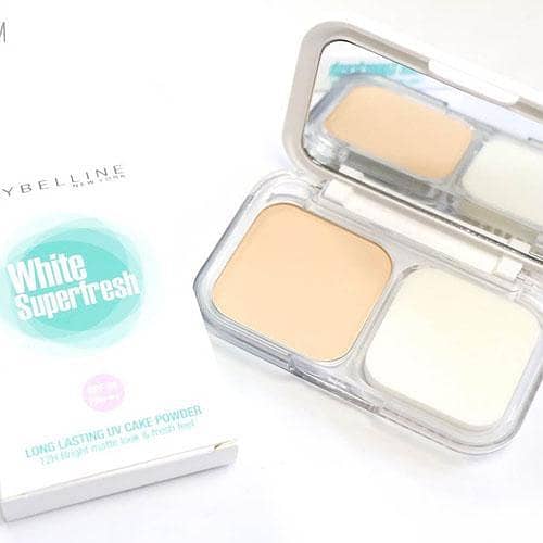 Maybelline White Superfresh UV Cake Powder Available in Pakistan