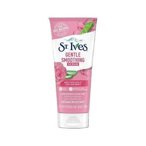 St. Ives Gentle Smoothing Scrub 170g with Rose Water and Aloe Vera