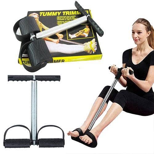 Tummy Trimmer Single Spring Fitness Machine for Belly Fat Reduction at Home - For Men and Women in Pakistan