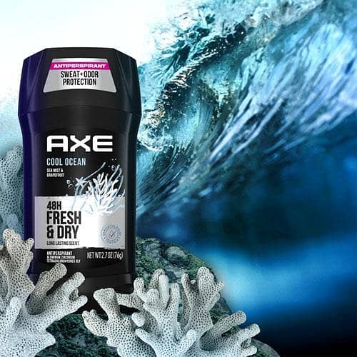 AXE Cool Ocean 48H Fresh & Dry Antiperspirant Deodorant 76g
