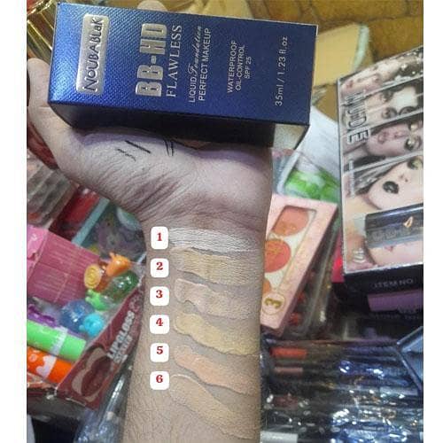 Imported Noubablak BB HD Flawless Liquid Foundation SPF 25, 35ml Available in Pakistan