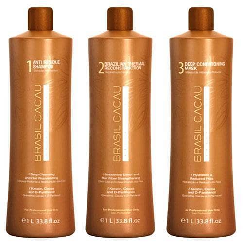 Brasil Cacau Professional Brazilian Keratin Treatment Kit - 1000ml Each in Pakistan