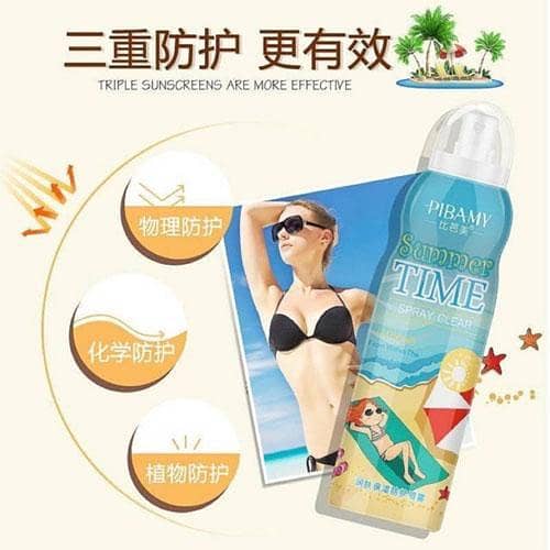 Pibamy Summer Time Clear Spray 238ml - Available in Pakistan