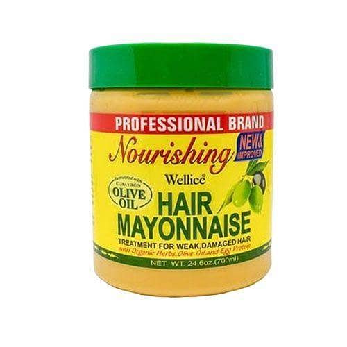 Wel-lice Hair Mayonnaise with Extra Olive Oil, 700ml Hair Treatment for Damaged Hair