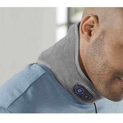 Sharper Image Calming Heat Neck Wrap with Heat and Massage