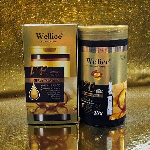 Wel-lice VE Argan Protein Serum Treatment Hair Mask - 1000ml in Pakistan